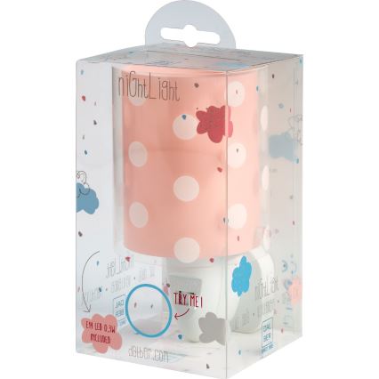 Dalber 41005S - Petite Lampe LED pour prise DOTS 1xE14/0,5W/230V