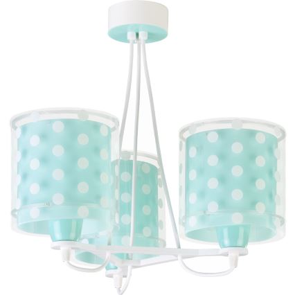 Dalber 41007H - Suspension pour enfant DOTS 3xE27/60W/230V