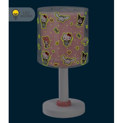 Dalber 41251 - Lampe LED pour enfants HELLO KITTY&FRIENDS 1xG4/4W/230V rose
