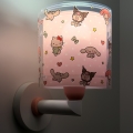 Dalber 41259 - Lampe murale pour enfants HELLO KITTY&FRIENDS 1xE27/15W/230V rose