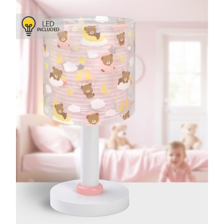 Dalber 41571S - Lampe LED pour enfant BABY TEDDY 1xG4/4W/230V rose