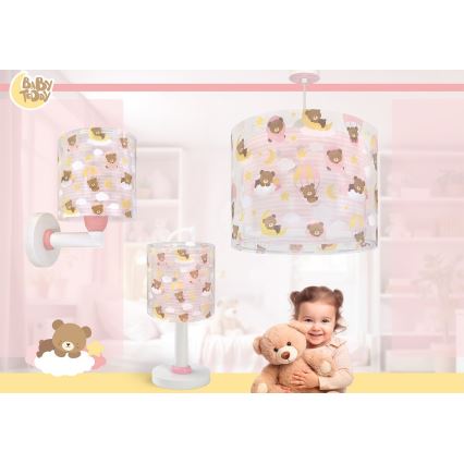 Dalber 41571S - Lampe LED pour enfant BABY TEDDY 1xG4/4W/230V rose