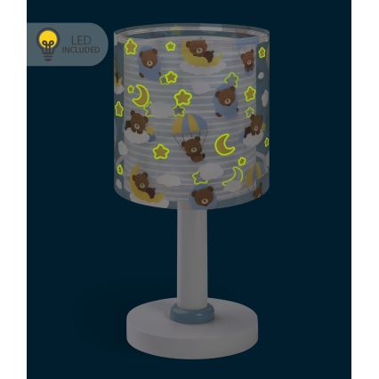 Dalber 41571T - Lampe LED pour enfants BABY TEDDY 1xG4/4W/230V bleue