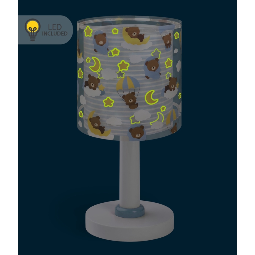 Dalber 41571T - Lampe LED pour enfants BABY TEDDY 1xG4/4W/230V bleue