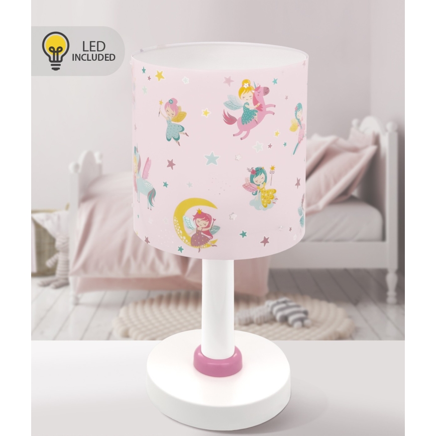 Dalber 42491N - Lampe LED pour enfants FAIRY DREAMS 1xG4/4W/230V rose