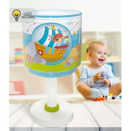 Dalber 60651N - Lampe de chevet LED pour enfants PIRATE ISLAND 1xG4/4W/230V multicolore