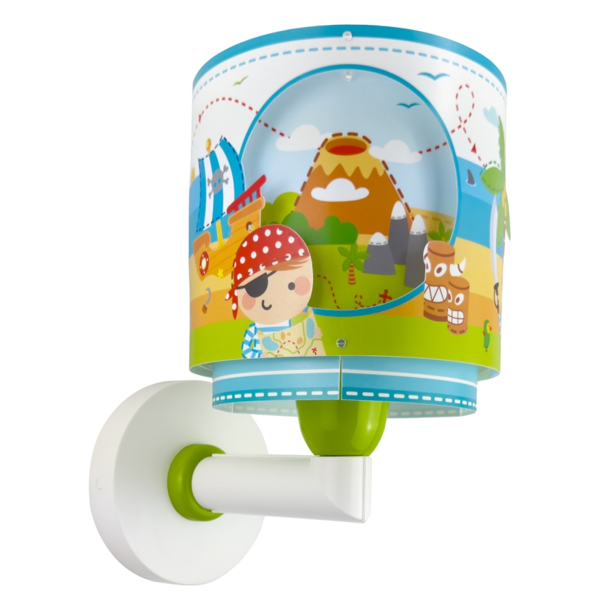 Dalber 60659 - Applique murale pour enfant PIRATE ISLAND 1xE27/15W/230V