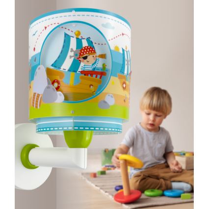 Dalber 60659 - Applique murale pour enfant PIRATE ISLAND 1xE27/15W/230V