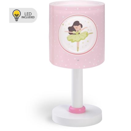 Dalber 60911 - Lampe enfant LED PRINCESS DANCE 1xG4/4W/230V rose