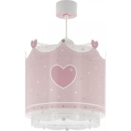 Dalber 61102 - Lustre enfant LITTLE QUEEN 1xE27/60W/230V