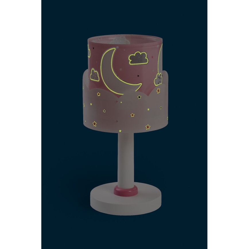 Dalber 61231S - Lampe pour enfant MOON 1xE14/40W/230V