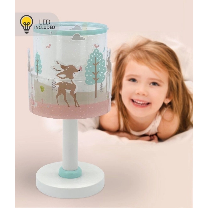 Dalber 61271N - Lampe LED pour enfant LOVING DEER 1xG4/4W/230V multicolore