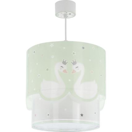 Dalber 61712H - Lustre pour enfant SWEET LOVE 1xE27/60W/230V vert