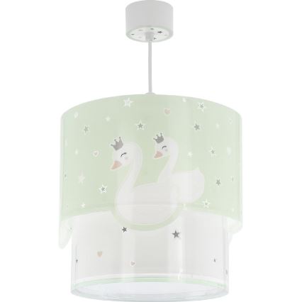 Dalber 61712H - Lustre pour enfant SWEET LOVE 1xE27/60W/230V vert