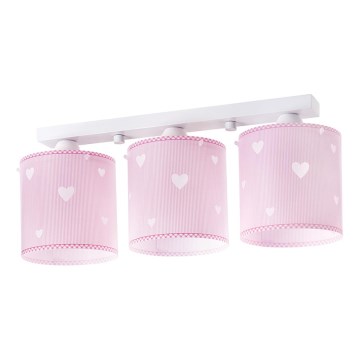 Dalber 62013S - Plafonnier enfant SWEET DREAMS 3xE27/60W/230V