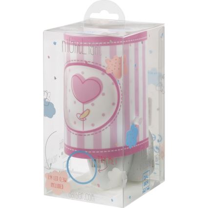 Dalber 63221L - Veilleuse LED à brancher SWEET 1xE14/0,3W/230V