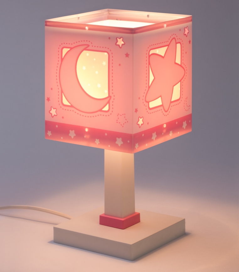 Dalber 63231NS - Veilleuse LED MOONLIGHT pour enfant 1xG4/4W/230V rose