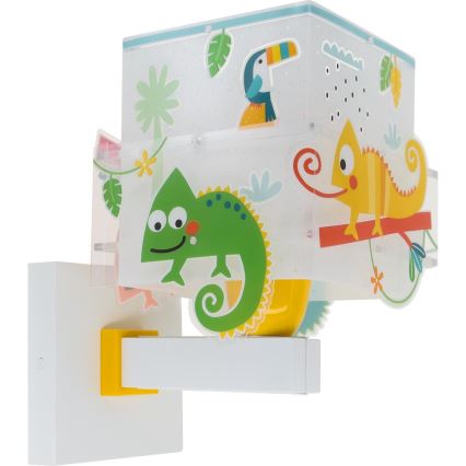 Dalber 63319 - Applique murale enfant HAPPY JUNGLE 1xE27/15W/230V