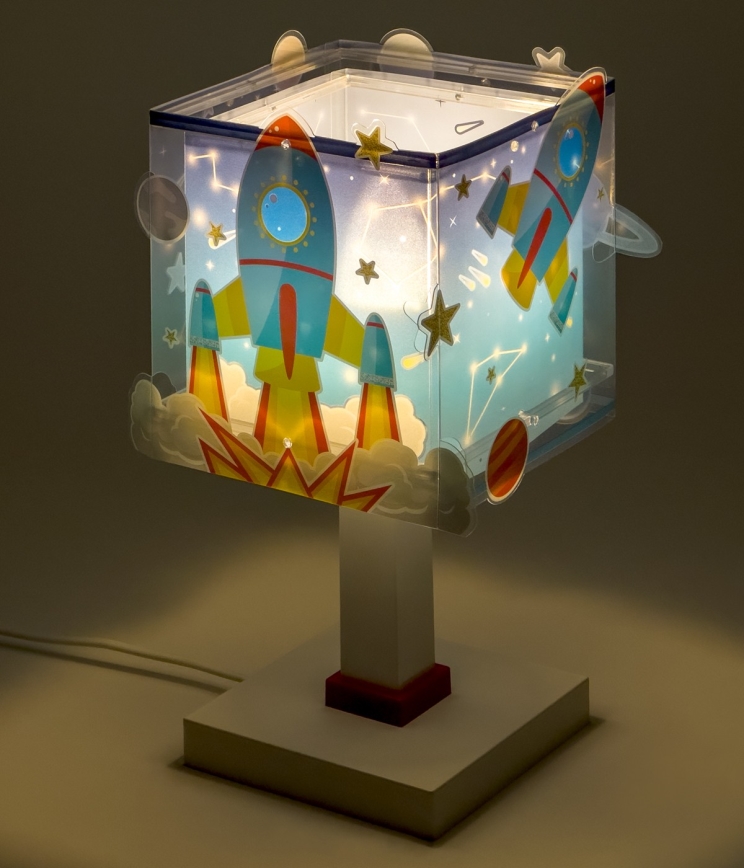 Dalber 63351N - Lampe LED pour enfant ROCKET 1xG4/4W/230V multicolore