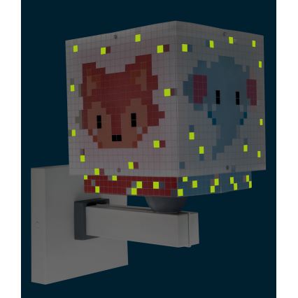 Dalber 63379 - Applique murale pour enfants LITTLE PIXEL 1xE27/15W/230V