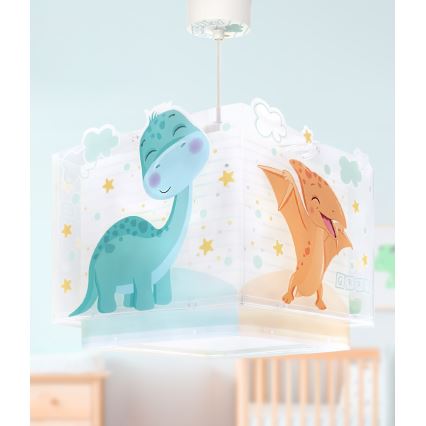 Dalber 63452 - Lustre BABY DINOS pour chambre d'enfant 1xE27/15W/230V multicolore
