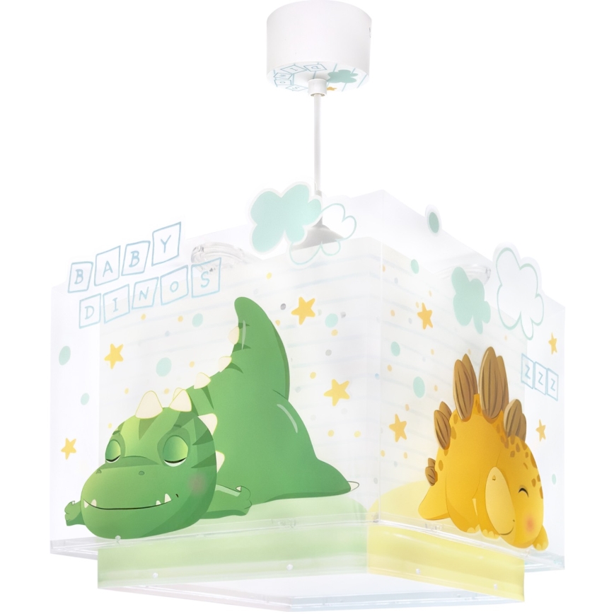 Dalber 63452 - Lustre BABY DINOS pour chambre d'enfant 1xE27/15W/230V multicolore