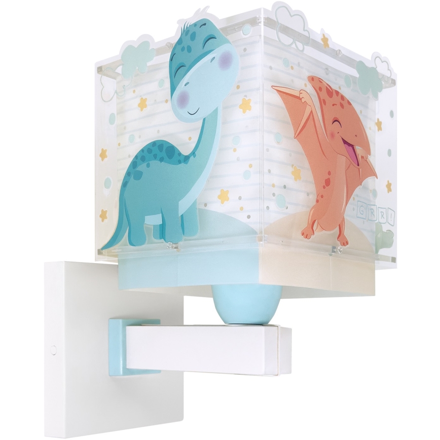 Dalber 63459 - Lampe murale pour enfants BABY DINOS 1xE27/15W/230V multicolore