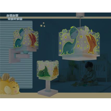 Dalber 63459 - Lampe murale pour enfants BABY DINOS 1xE27/15W/230V multicolore