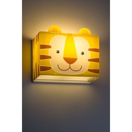 Dalber 64568 - Applique murale pour enfant LITTLE TIGER 1xE27/60W/230V