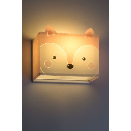 Dalber 64588 - Applique murale pour enfant LITTLE FOX 1xE27/60W/230V