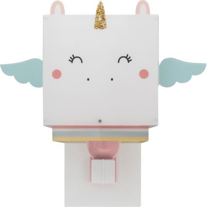 Dalber 64599 - Applique murale enfant LITTLE UNICORN 1xE27/15W/230V