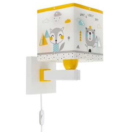 Dalber 73249 - Applique murale enfant HELLO LITTLE 1xE27/60W/230V