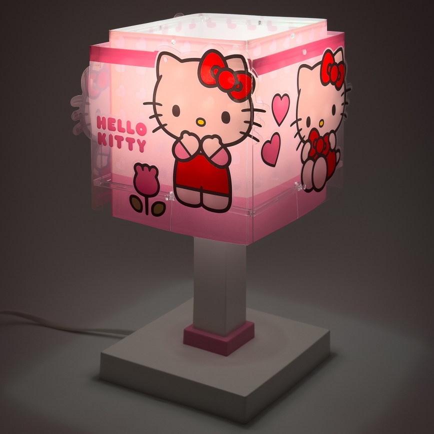 Dalber 73261 - Lampe de chevet LED pour enfant HELLO KITTY 1xG4/4W/230V rose
