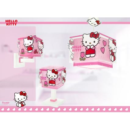 Dalber 73269 - Applique murale pour enfants HELLO KITTY 1xE27/15W/230V rose