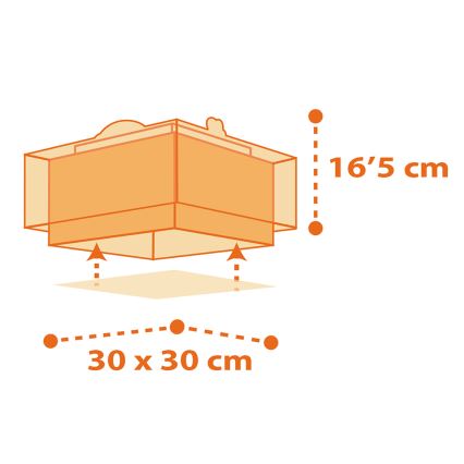 Dalber 73456 - Plafonnier enfant DINOS 2xE27/60W/230V