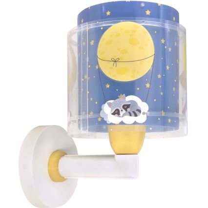 Dalber 76639 - Applique murale pour enfants MOON DREAMS 1xE27/15W/230V bleue