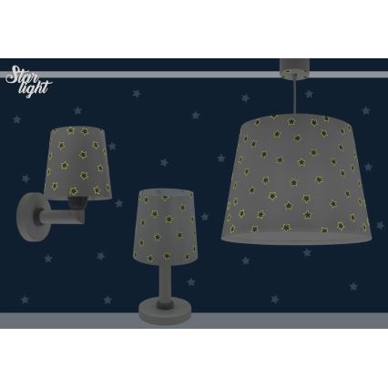 Dalber 82219B - Applique murale enfant STAR LIGHT 1xE27/60W/230V blanche