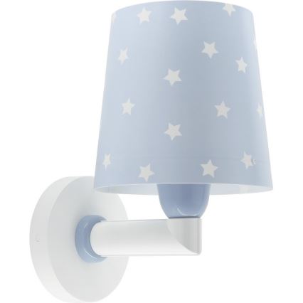 Dalber 82219T - Applique murale enfant STAR LIGHT 1xE27/60W/230V bleu