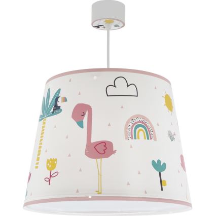 Dalber 82462 - Suspension enfant FLAMINGO 1xE27/15W/230V