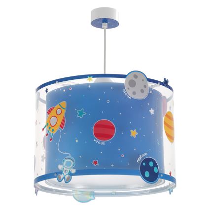 Dalber D-41342 - Lustre enfant PLANETS 1xE27/60W/230V