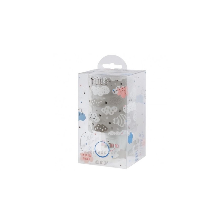 Dalber D-41415E - Lampe LED à prise CLOUDS 1xE14/0,5W/230V
