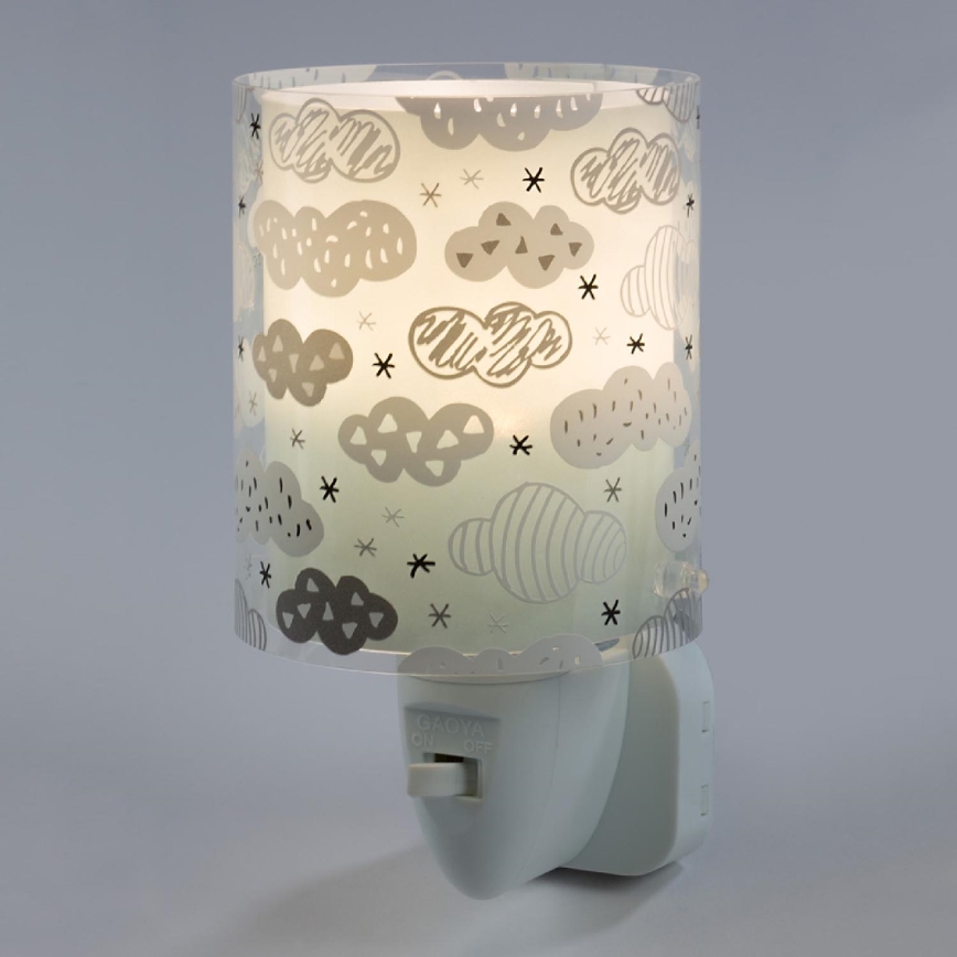 Dalber D-41415H - Veilleuse LED CLOUDS 1xE14/0,5W/230V