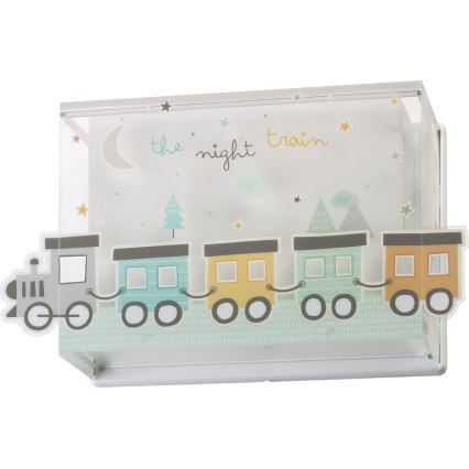 Dalber D-63538 - Applique murale pour enfant TRAIN 1xE27/60W/230V