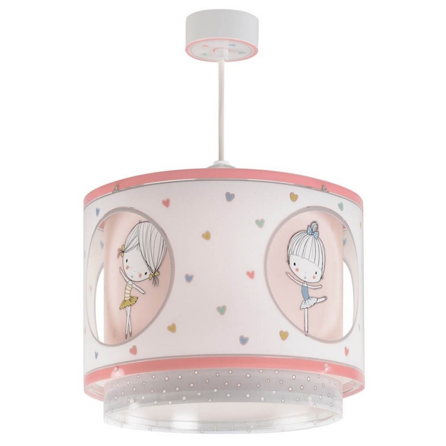 Dalber D-70912 - Lustre enfant SWEET DANCE 1xE27/60W/230V