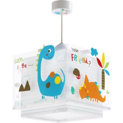 Dalber D-73452 - Suspension pour enfant DINOS 1xE27/60W/230V