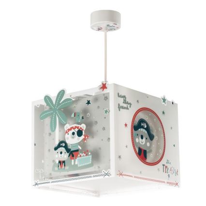 Dalber D-74552 - Lustre enfant PIRATES 1xE27/60W/230V