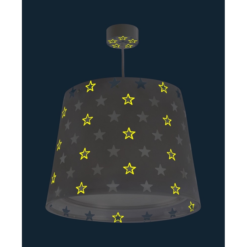Dalber D-81212E - Suspension pour enfant STARS 1xE27/60W/230V