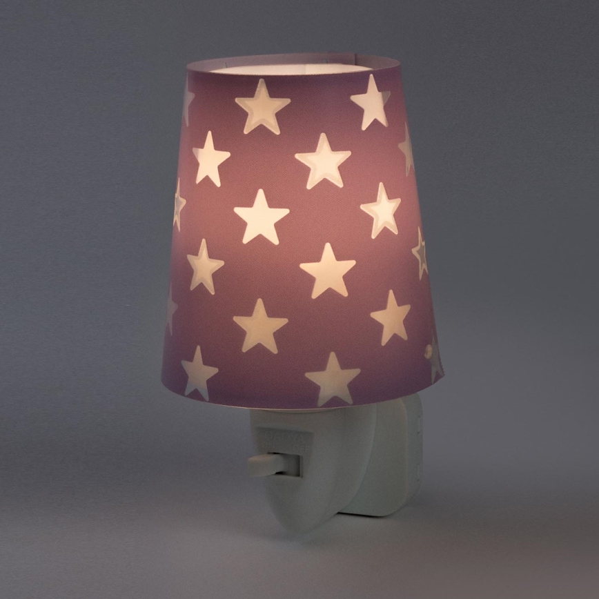Dalber D-81215L - Veilleuse LED STARS 1xE14/0,5W/230V