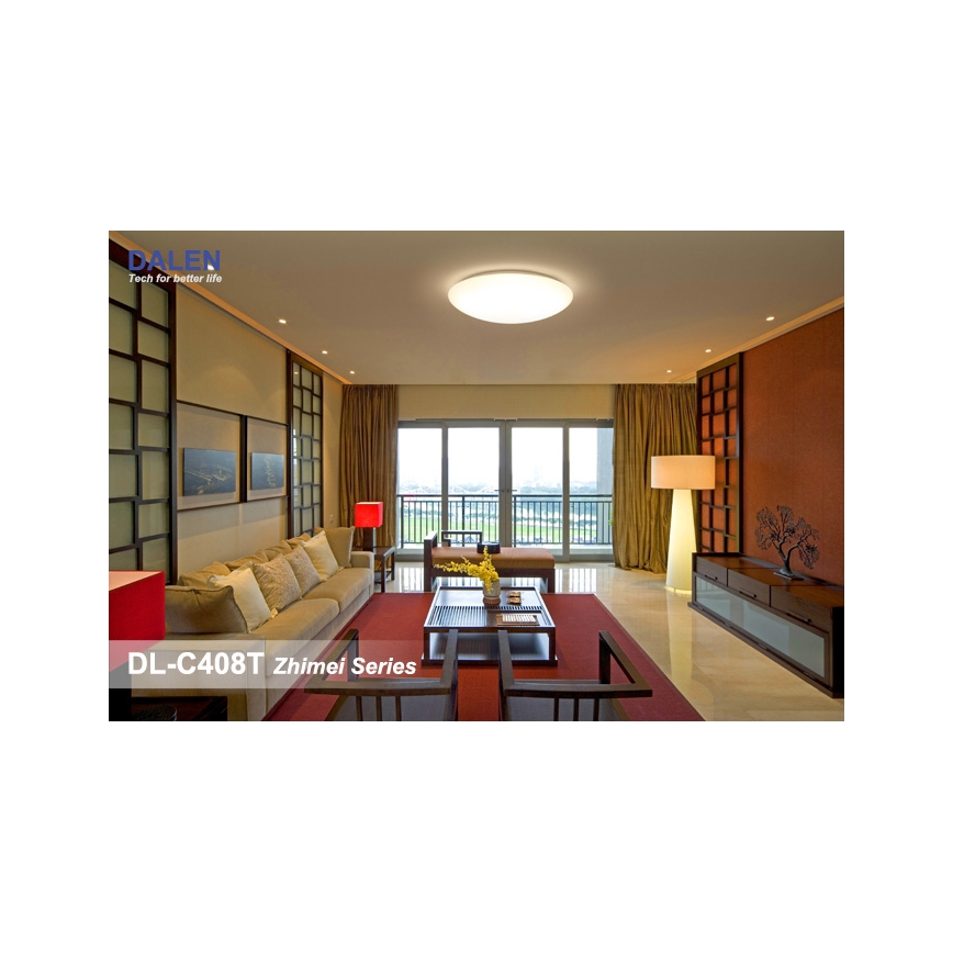 Dalen DL-C408T - Plafonnier LED à intensité modulable CLASSIC LED/56W/230V