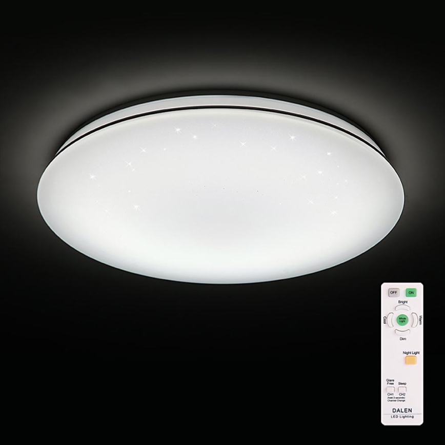 Dalen DL-S28TX - Plafonnier LED à intensité modulable STAR SKY LED/28W/230V
